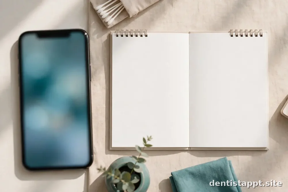 phone and calendar on a desk