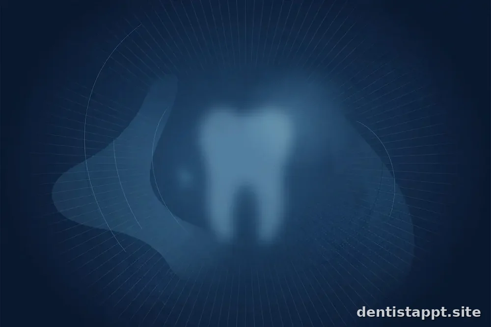 abstract radiology-style illustration
