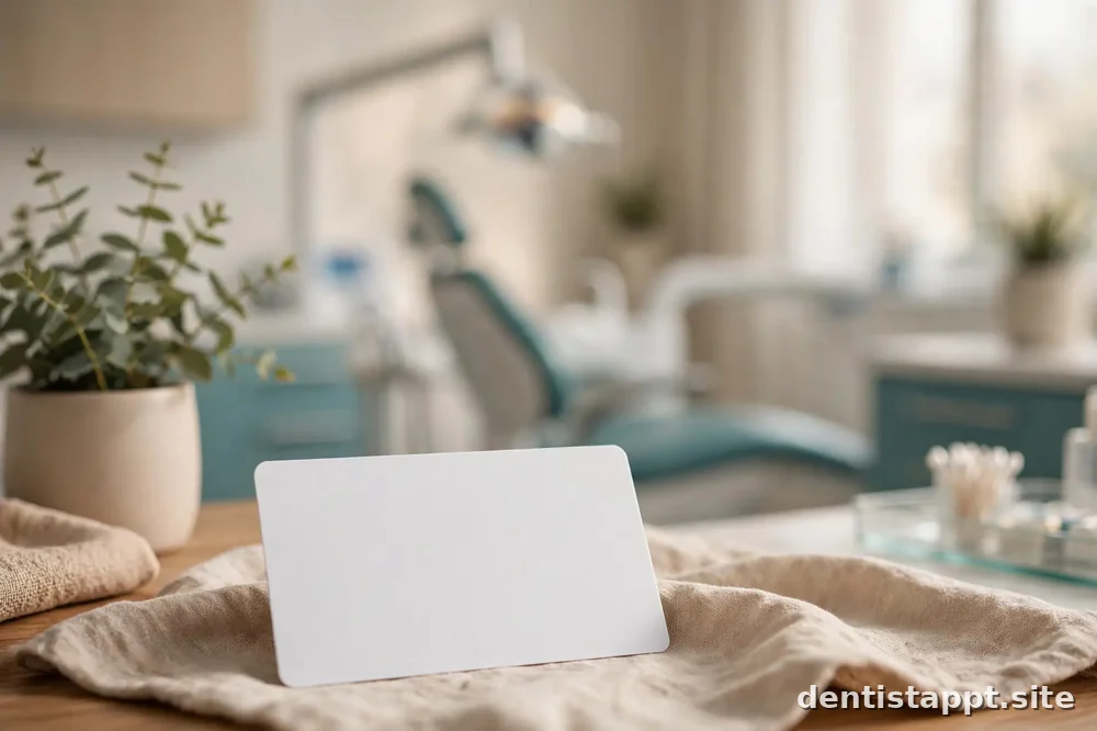 insurance card on a desk