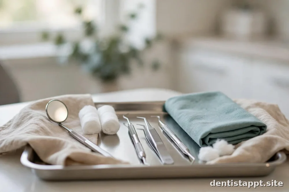 dental instruments close-up