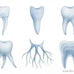Root Canal Treatment: What the Procedure Involves abstract medical illustration