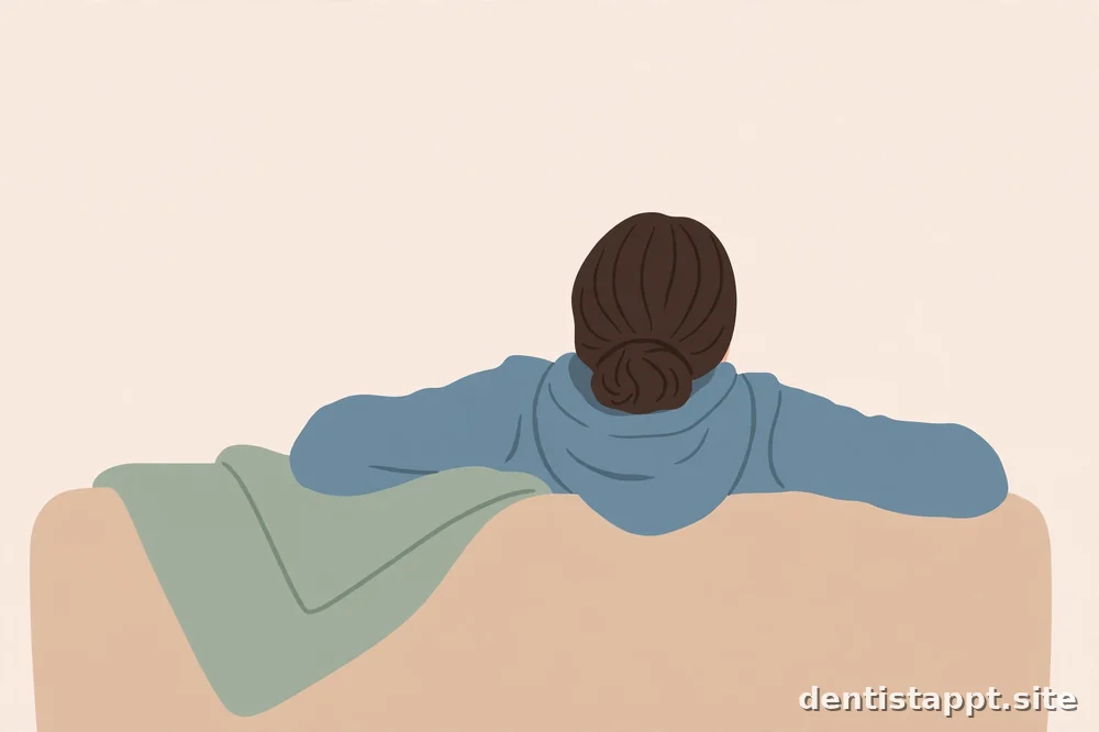 person resting at home