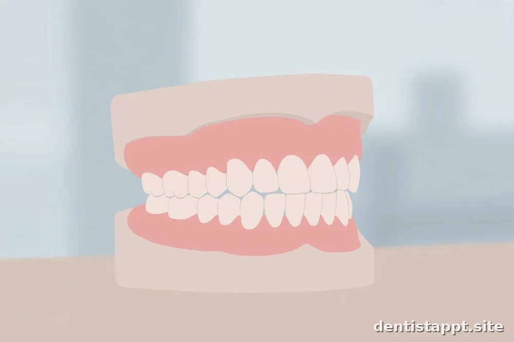 dental model on a desk