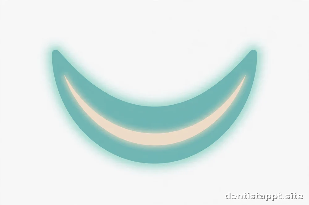 bright smile concept illustration
