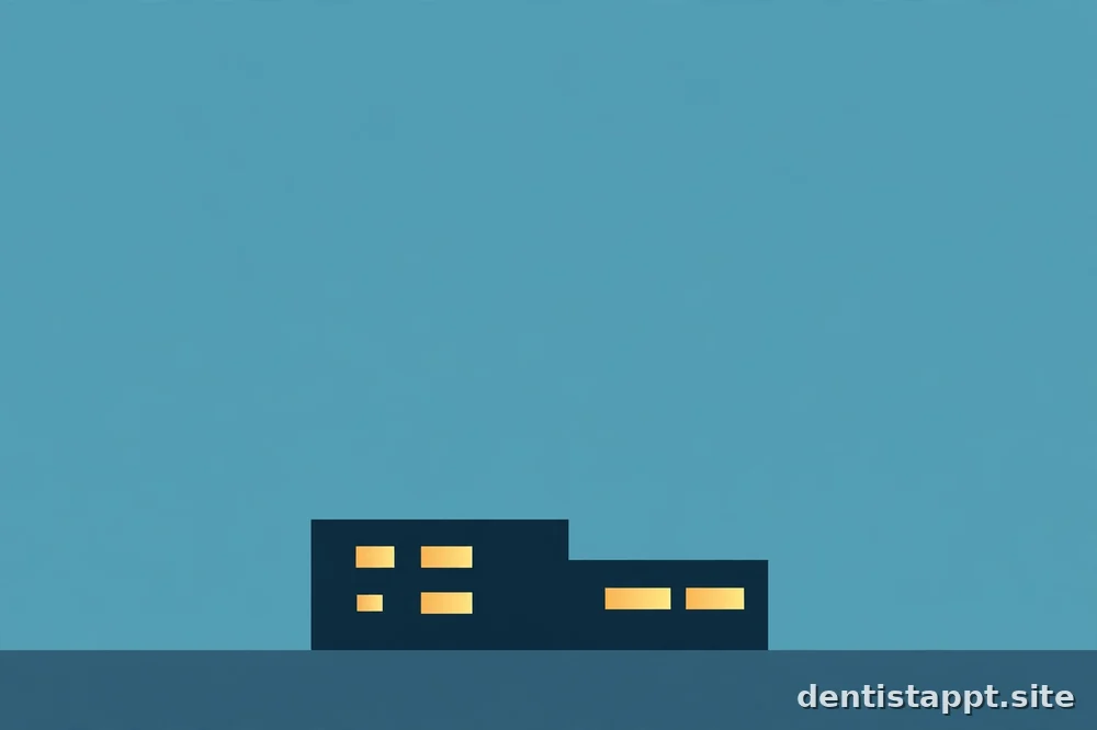 dental office at dusk